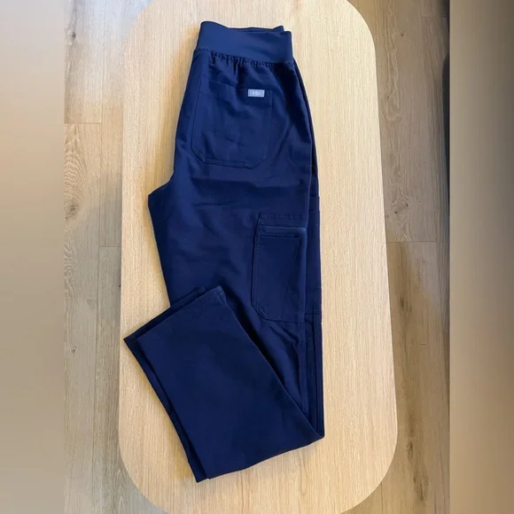 FIGS Navy High Waisted Yola Skinny ST - Picture 1 of 9